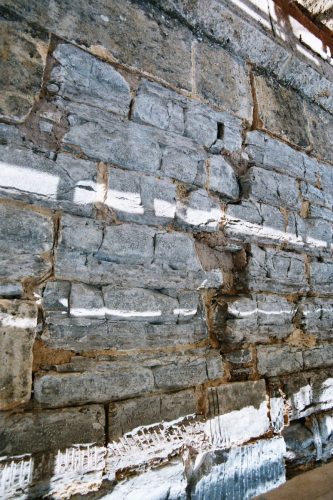 Decayed-stone